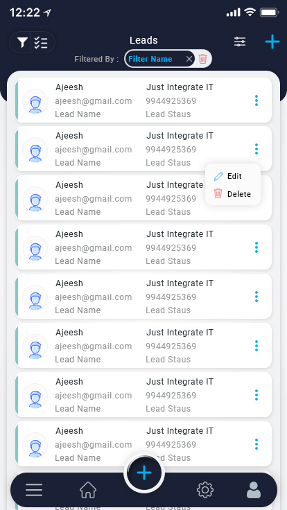 Data Listing