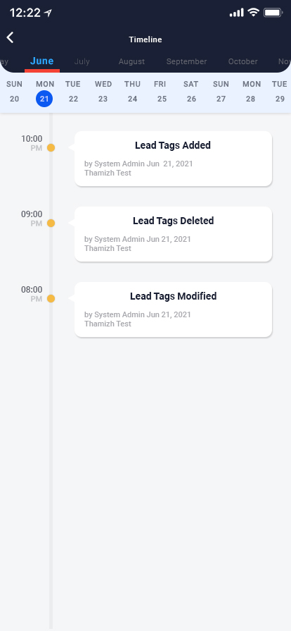 Timeline